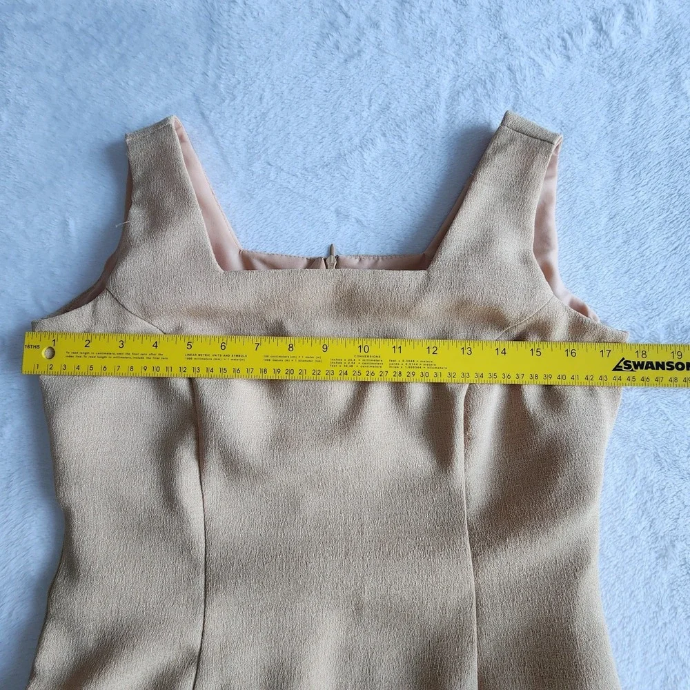 Vintage Suit Set Womens 10 Petite Dress Jacket Tailored Office Wedding Party 90s - Picture 10 of 16